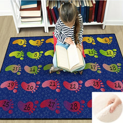 Digital Foot Game Pad Large Carpet Area Mat Non Slip Floor Mat