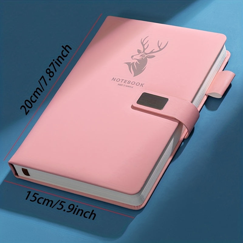 A5 Iron Buckle 160 Pages Office Diary Notebook