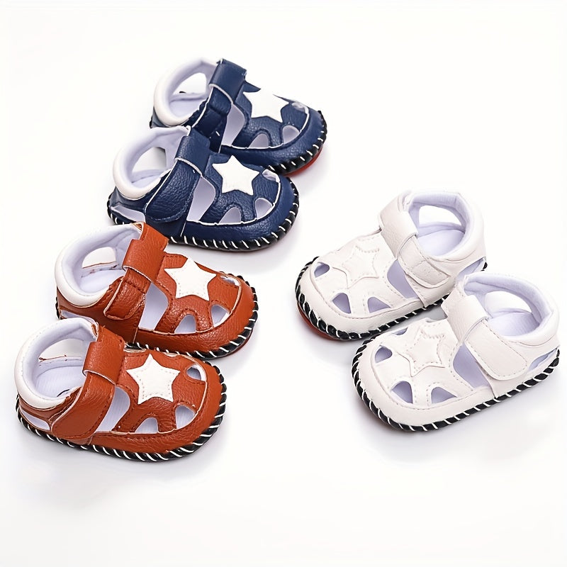 Summer Sandals for 0-1 Year Olds Soft Bottom Non Slip Shoes for 3-15 Months