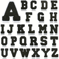26pcs Letter Embroidery Iron On Patches For Girls