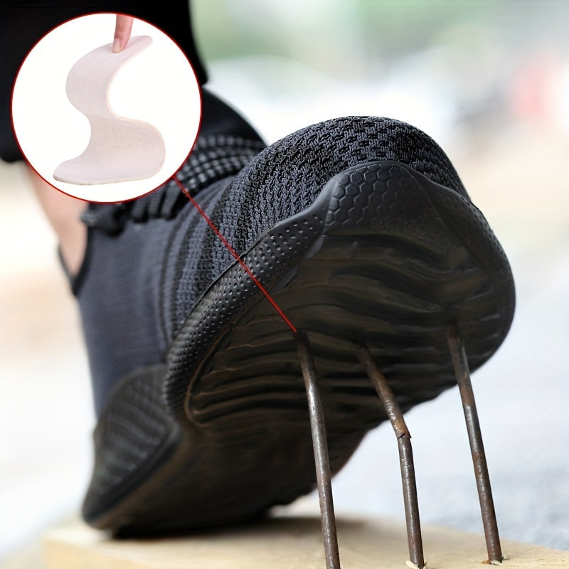 Unisex Steel Toe Work Safety Shoes Non Slip Breathable Sneakers