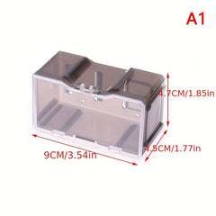 1pc Toy High With Fasteners For 1 64 Diecast Model Car Display Storage Box