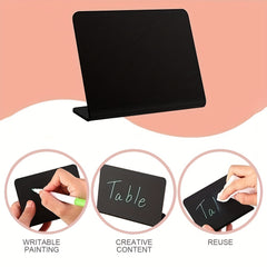 12pcs Mini Chalkboard Signs for Food Party Buffet Table Sign