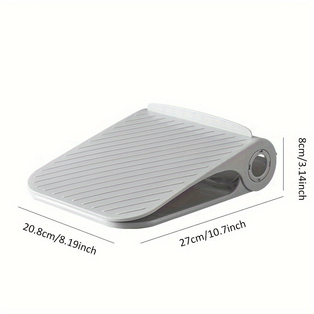 Adjustable Double Layer Shoe Slot Organizer, Space Saving Shoe Rack