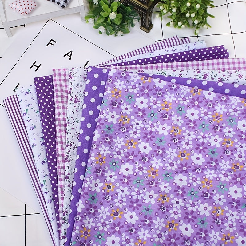 50Pcs Cotton Fabric Bundle Fat Quarter for DIY Sewing and Quilting