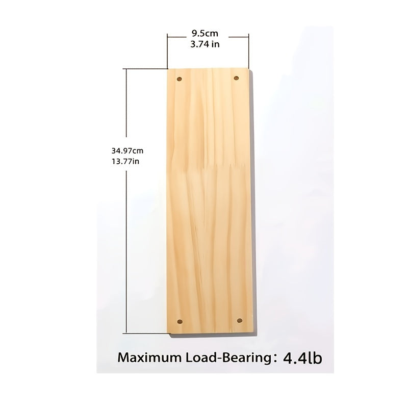 Tassel Woven Wall Hanging Shelf Board Home Bathroom Bar Decor