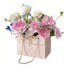 4pcs Flower Tote Bag Wedding Waterproof Household Supplies