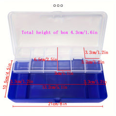 Double Layer Fly Fishing Bait Storage Box for Outdoor Fishing