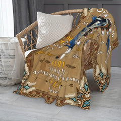 Soft Warm Throw Blanket for Home & Outdoor Use - Gift for Wife