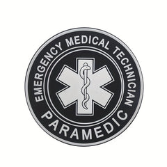 EMT Enamel Brooch Pin Soft Rubber Reflective Badges