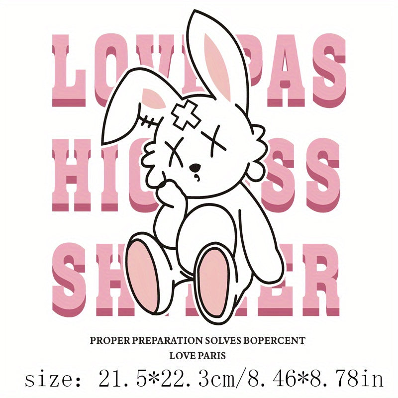 Heat Transfer Pattern for Men's Clothing DIY Patch