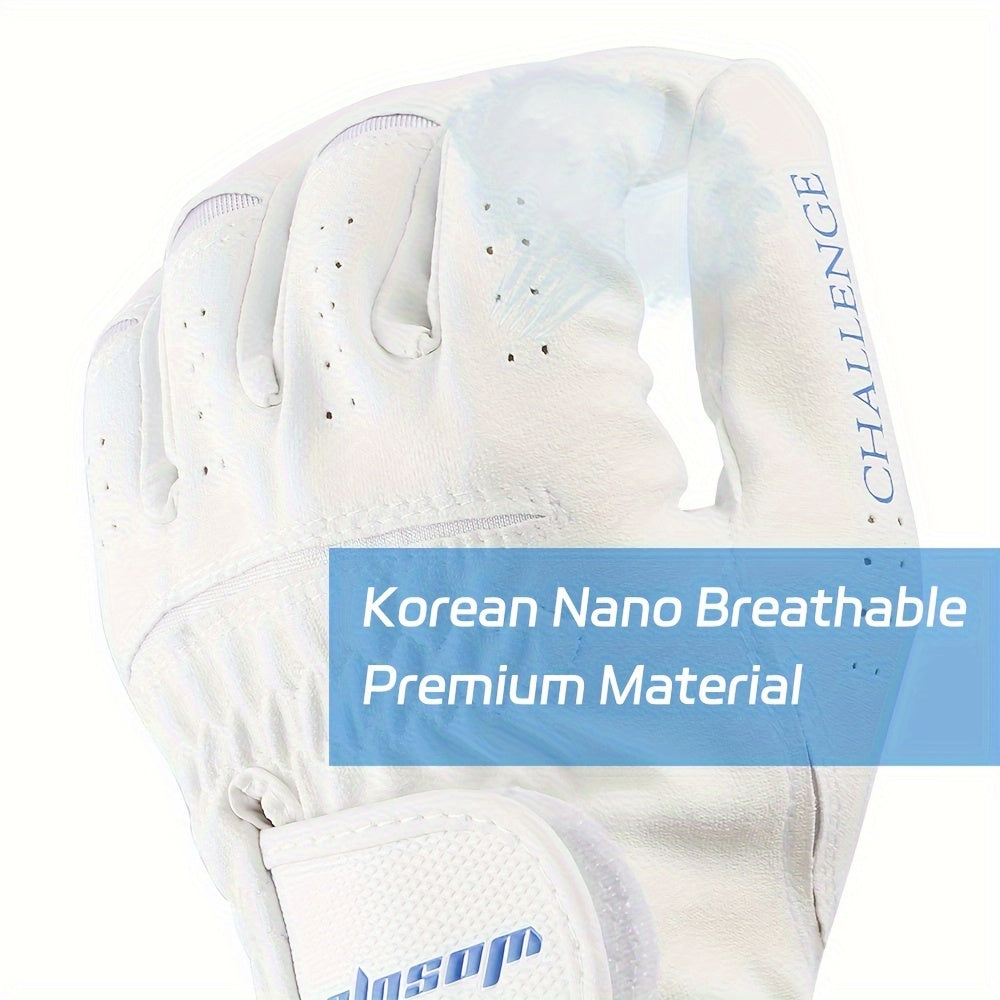 1pc Anti Slip Golf Glove Left Hand Breathable Comfortable Outdoor Training