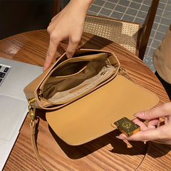 Women's Vintage Handbag Crossbody Shoulder Bag Large Capacity with Detachable St