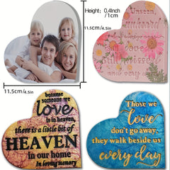 4Pcs Heart Sign Resin Molds Epoxy Resin Silicone Mould DIY Craft