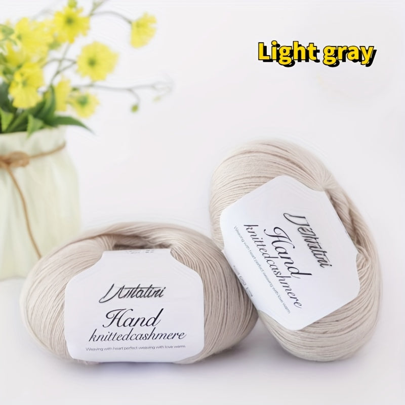 2pcs Wool Thread Braidable Cashmere Scarf Baby Sweater Thread