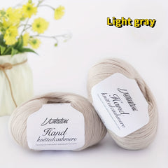 2pcs Wool Thread Braidable Cashmere Scarf Baby Sweater Thread
