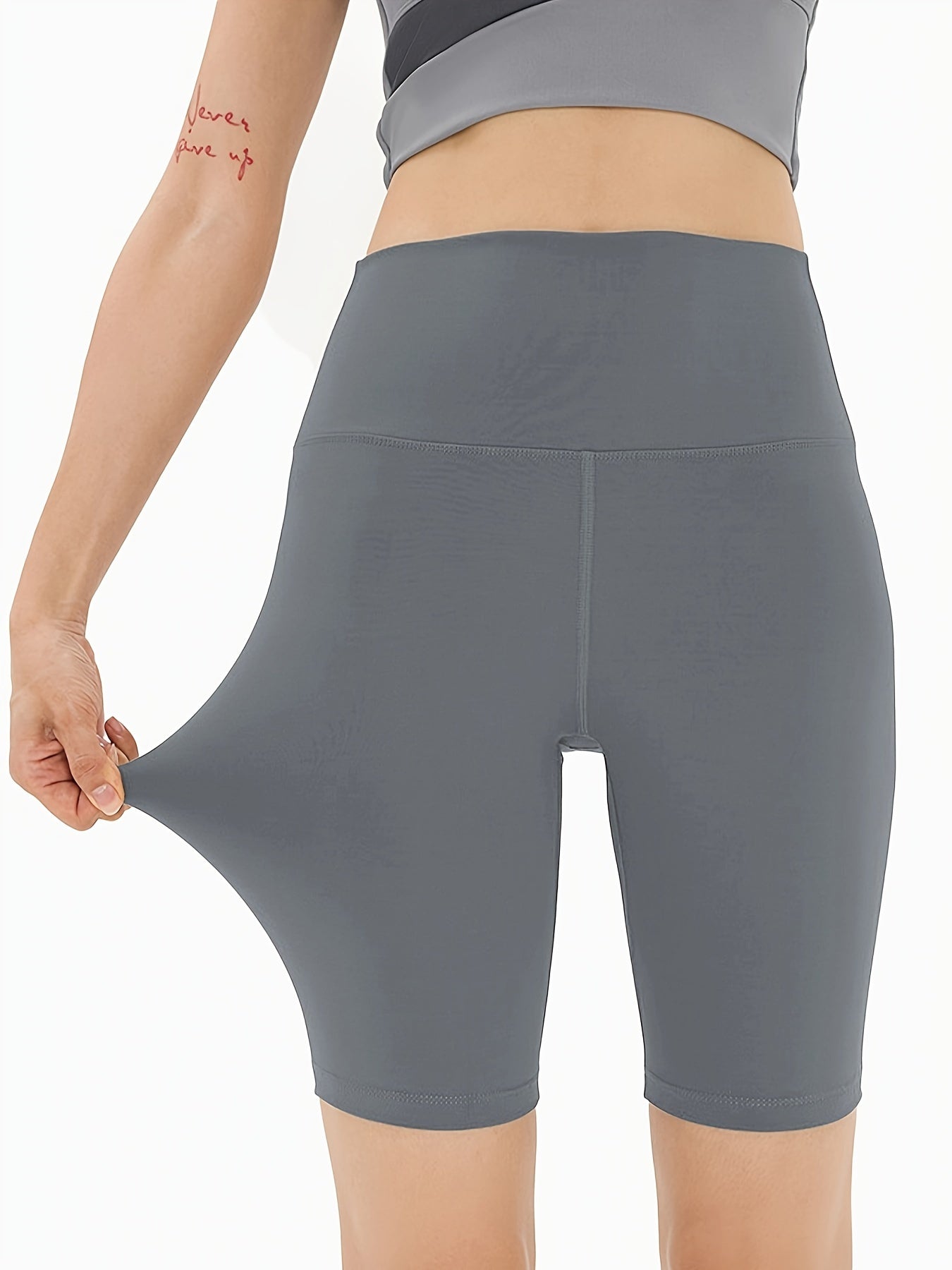 High Waist Butt Lifting Yoga Shorts Jogger Running Sportswear