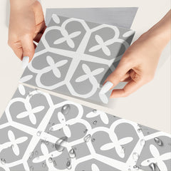 9pcs Waterproof Non-slip Tile Stickers Self-Adhesive