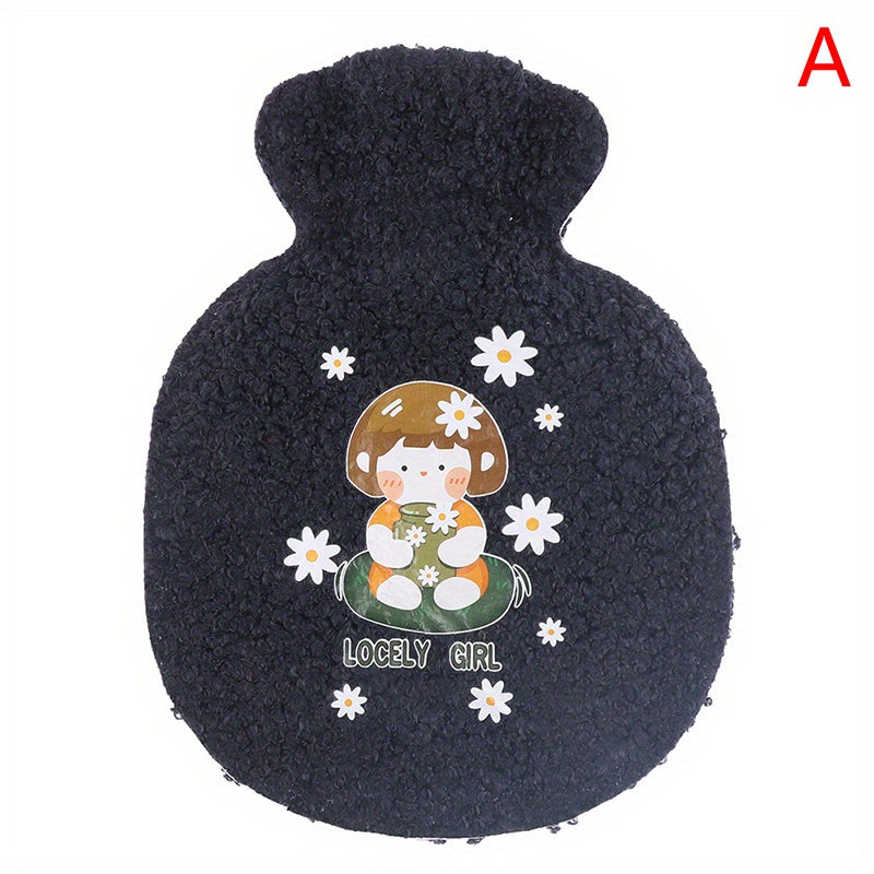 Cute Cartoon Hand Warmer Mini Water Bottle