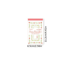 Rejuvenate Series Sticky Notes Flowers 30 Sheets Pack