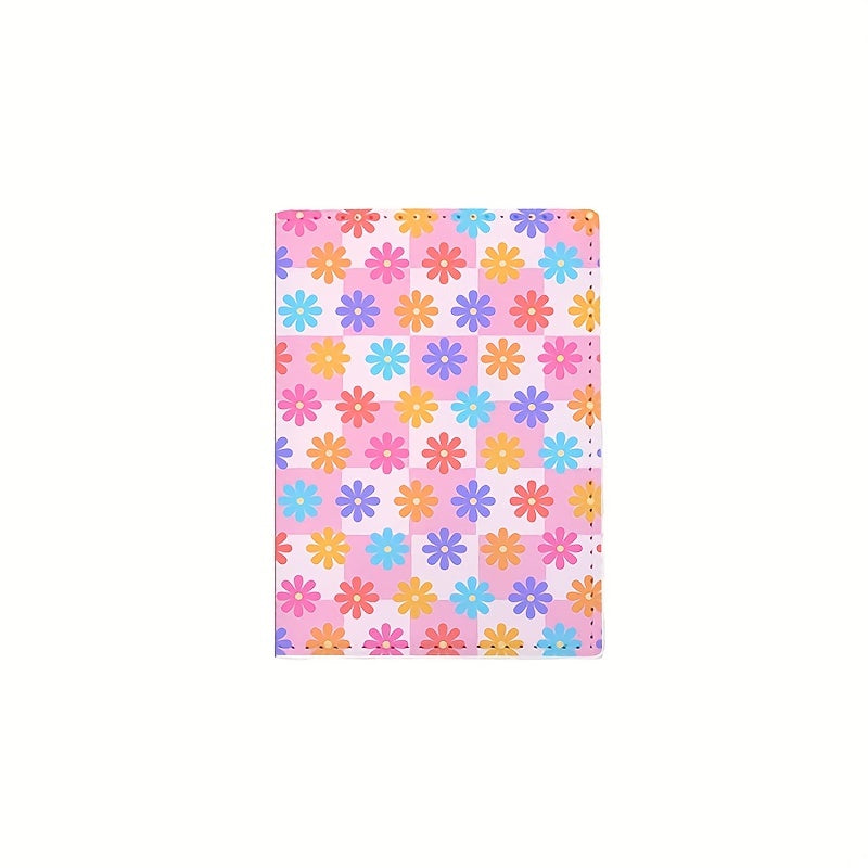 Floral Passport Holder PU Document Protective Cover