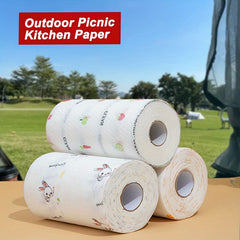 Large Reusable Kitchen Paper Dishcloth Lazy Rag