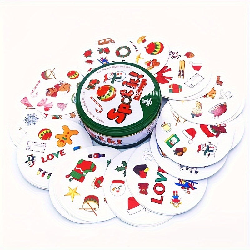 Fun Parent Child Board Game In Iron Box - Christmas Gift