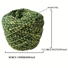 Medium Thick Ribbon Yarn for DIY Knitting/Crocheting - Cotton/Nylon Blend