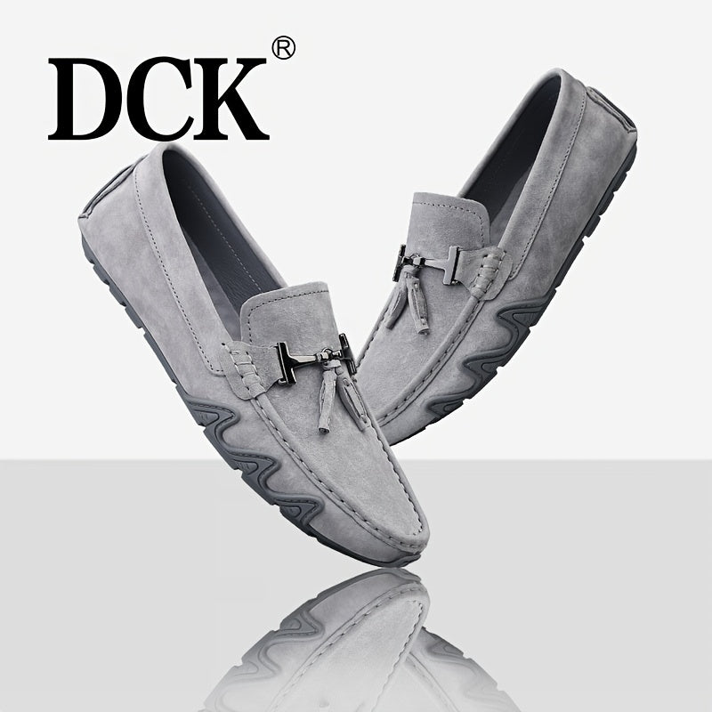 Men's Moccasin Loafers Non-Slip Slip-On Shoes