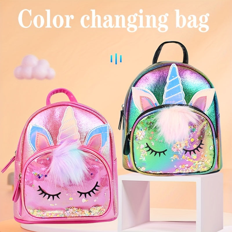 Children's Cartoon Unicorn Backpack Kindergarten Schoolbag