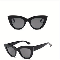 Retro Cat Eye Sunglasses UV400 Anti Glare Sun Shades for Women Men