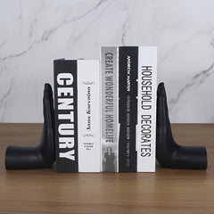 Palm Statue Book Stand Home Decoration Desktop Book Organizer
