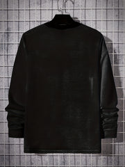 FAITH OVER FEAR Men's Long Sleeve T Shirt Autumn Stylish Tees