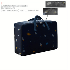 Large Capacity Quilt Storage Bag Foldable Clothes Packing Cube Organizer