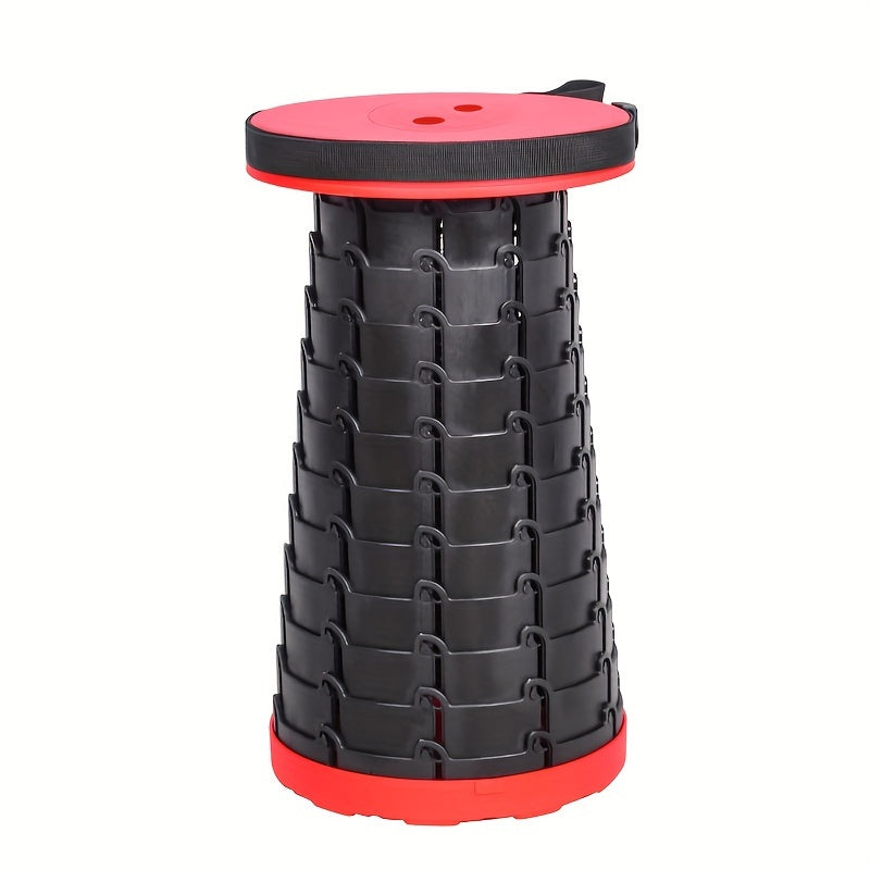 Portable Folding Stool Lightweight Plastic Stool With Carry Bag