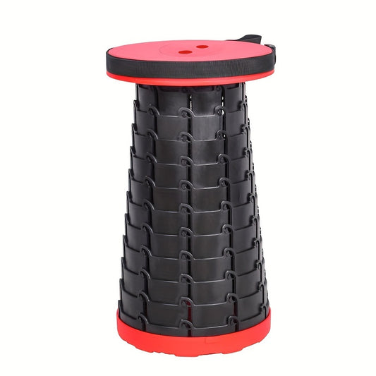 Portable Folding Stool Lightweight Plastic Stool With Carry Bag