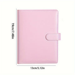 Macaroon A6 PU Leather Gift 4 in 1 Binder Notebook Cover