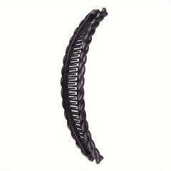 Tortoiseshell Hair Claw Clip Vintage Banana Clip Strong Hold Hair Bun Maker
