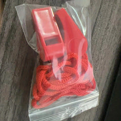 2pcs Whistle With Lanyard For Coaches Referees Training