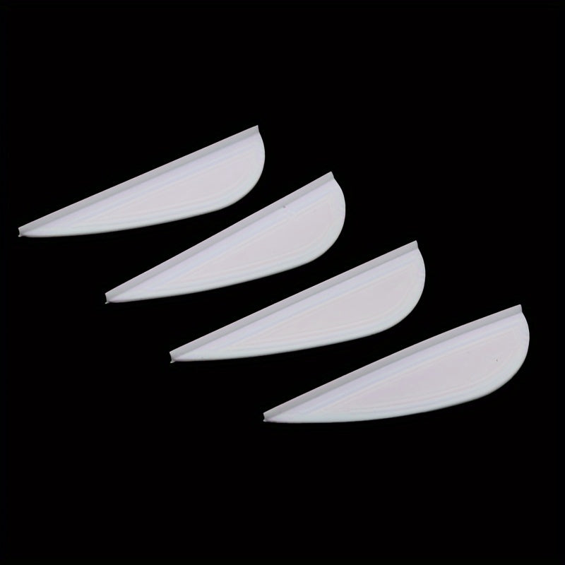 50pcs Arrow Vanes 5.08 Cm Fletching Shield Drop Shape Feather