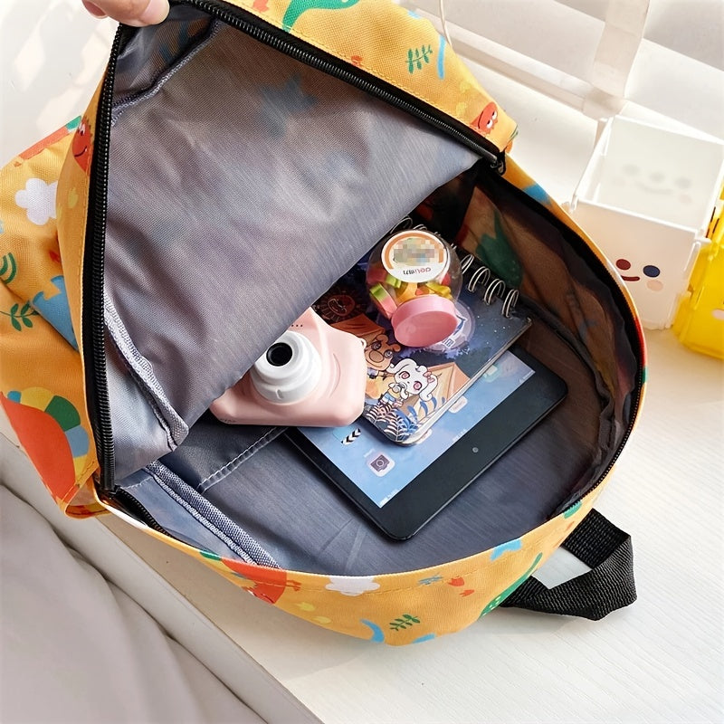 Children SchoolBags Dinosaur Rainbow Kindergarten Backpack