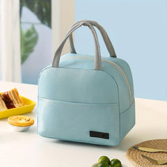 Student Lunch Bag Aluminum Foil Insulation Waterproof Oxford Cloth