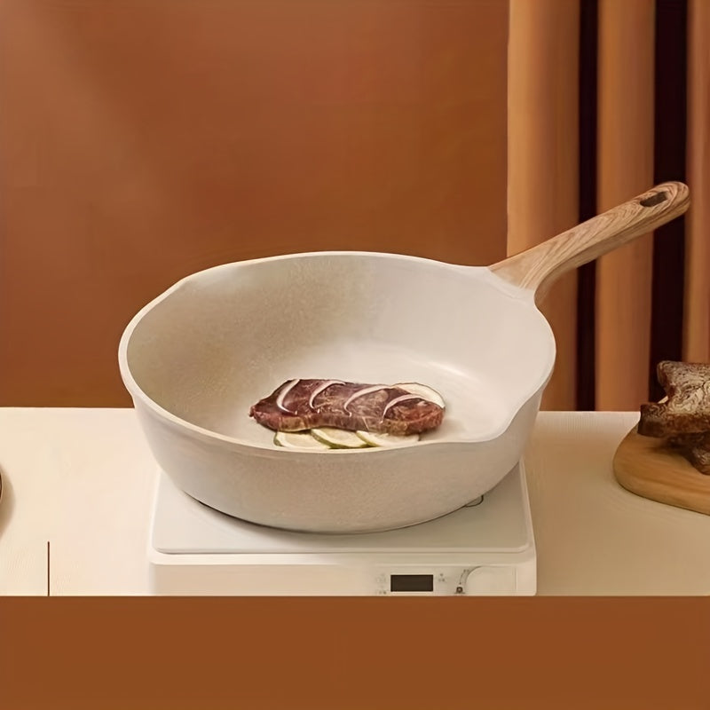 Nonstick Wok Pan for Induction Cooktop Easy to Clean Durable