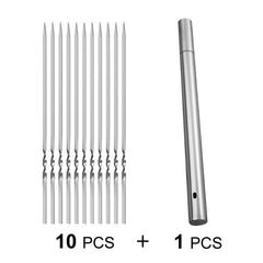 Stainless Steel BBQ Skewer Storage Tube - Upgrade Your Grilling Experience