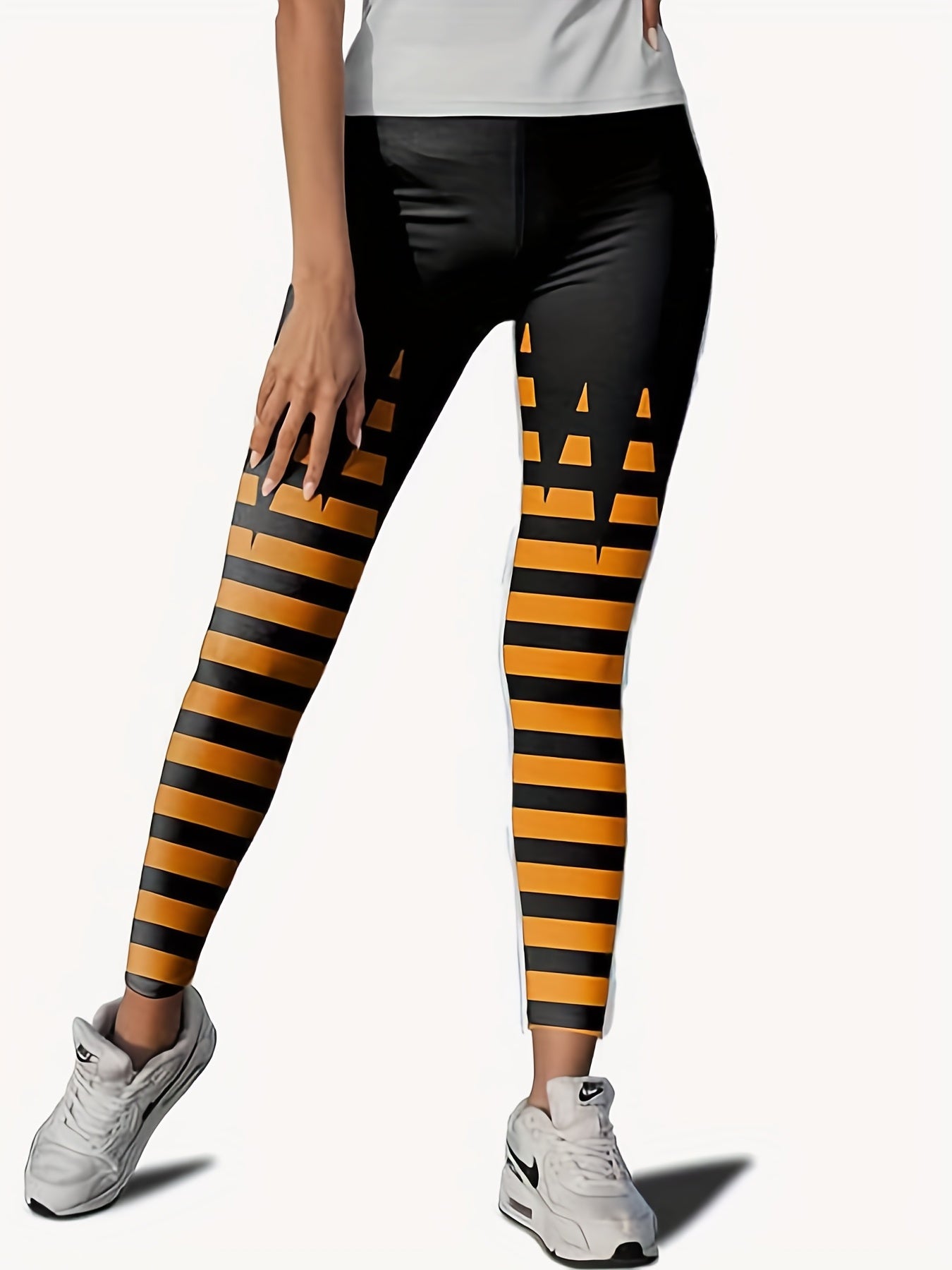  Colorblock Fitness Leggings