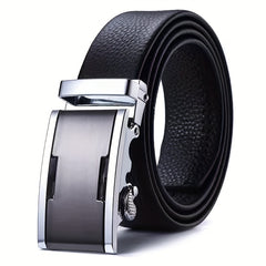 Double Sided Cowhide Business Men's Belt