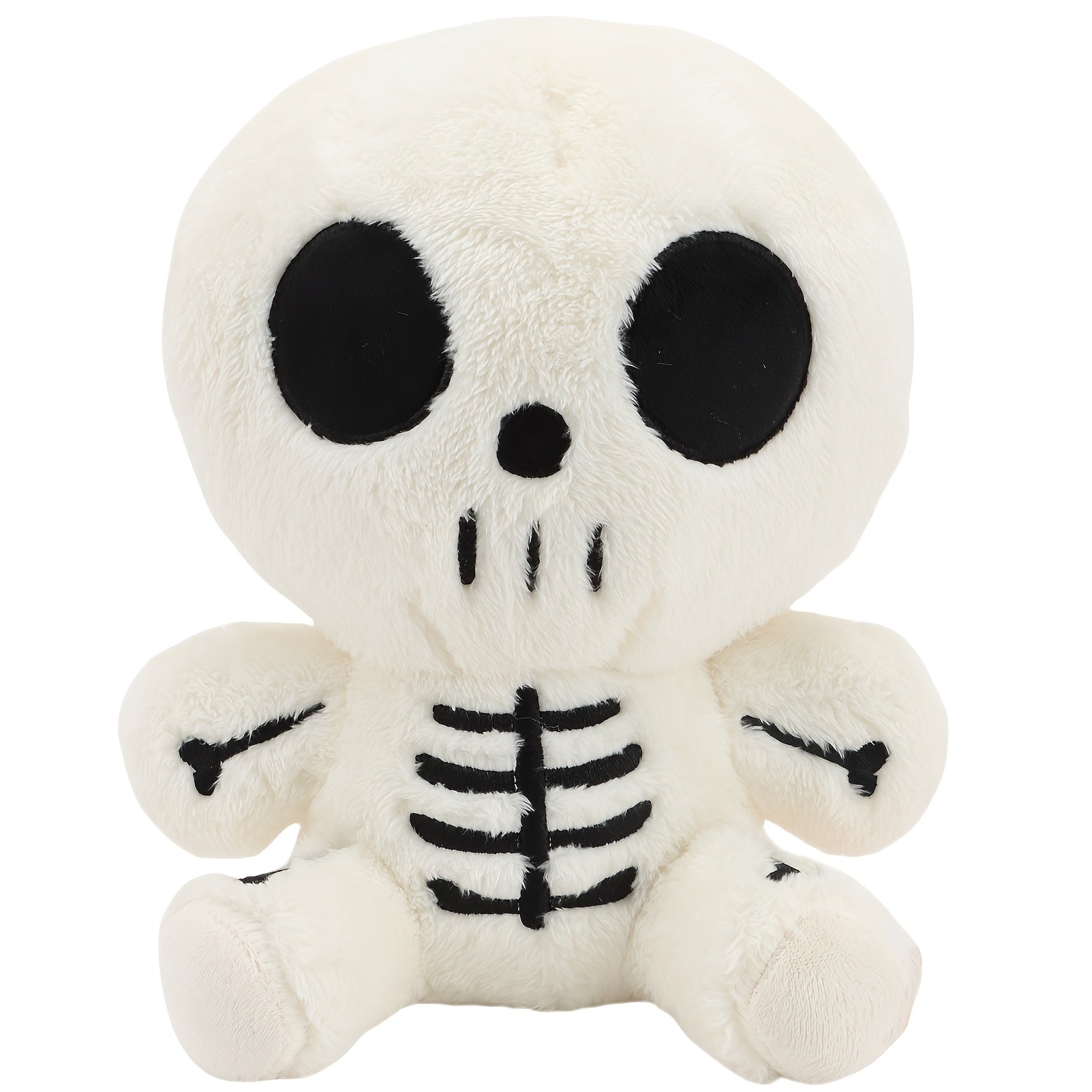 Halloween Skeleton Plush Toy 30cm Stuffed Soft Polyester Home Decor