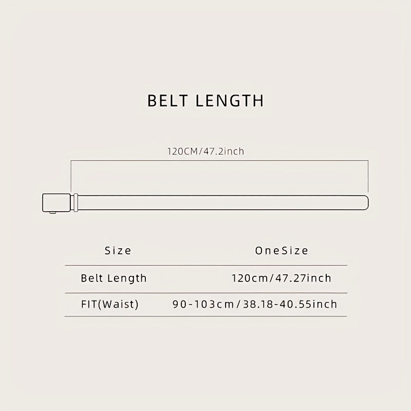 Men's Plastic Buckle Belt Sports Canvas Belt Outdoor Mountaineering Belt