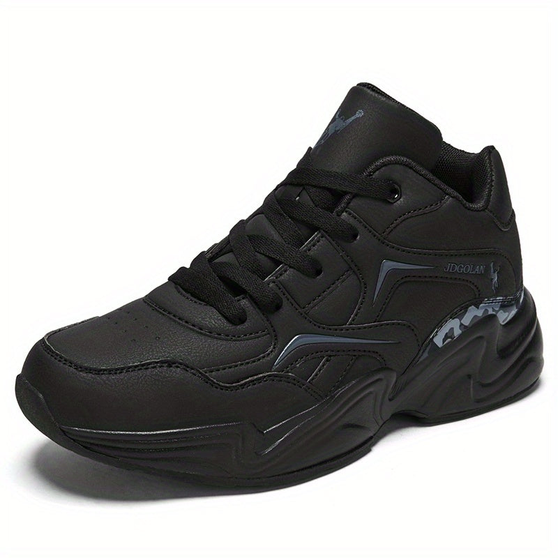 Men's High Top Lace-up Basketball Shoes