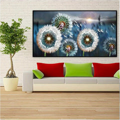 Large Dandelion Diamond Painting Kit